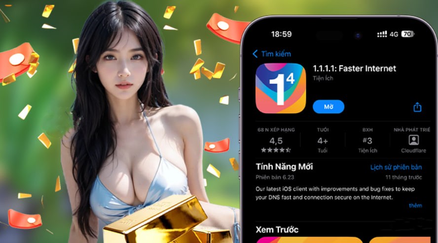Hình ảnh quảng cáo của bongvip hiển thị nền tảng và các lợi ích
